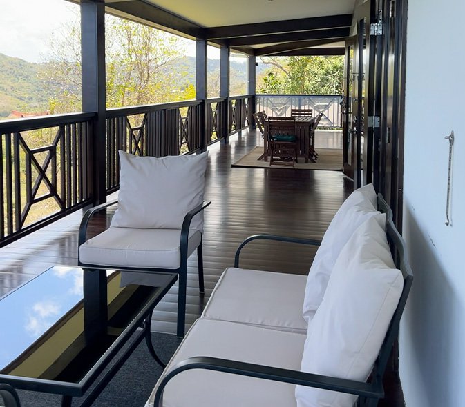 Patio of Luxury Home for Sale
