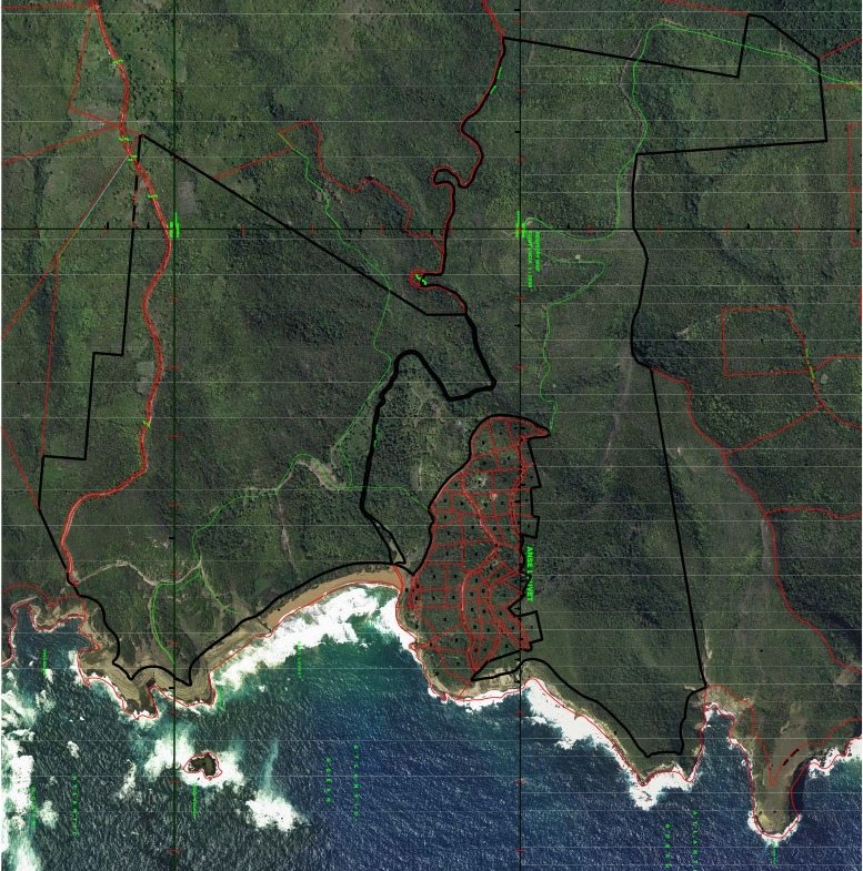Map with Borders - Land For Sale in Dennery
