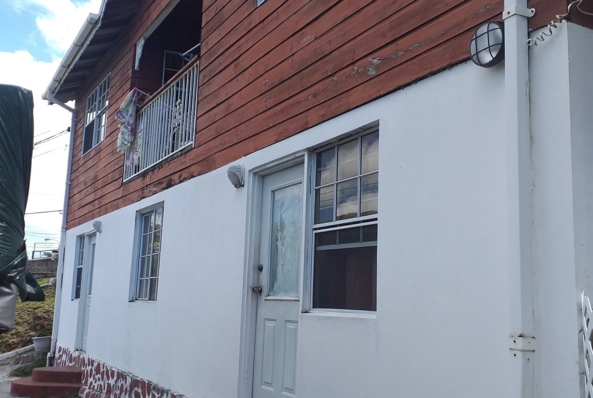 Front of Home for Sale in Trouya, Gros Islet