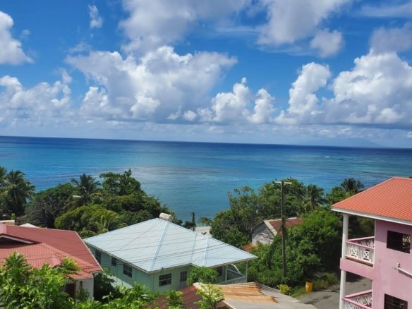 Sea View from Villa for Sale in Laborie