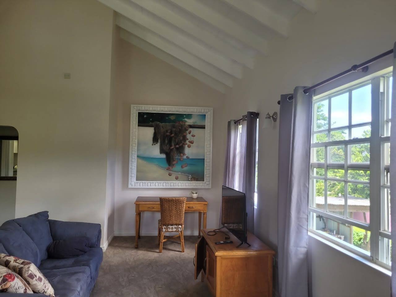 Example Living Room of Investment Apartment for Sale in Bonneterre Gros Islet