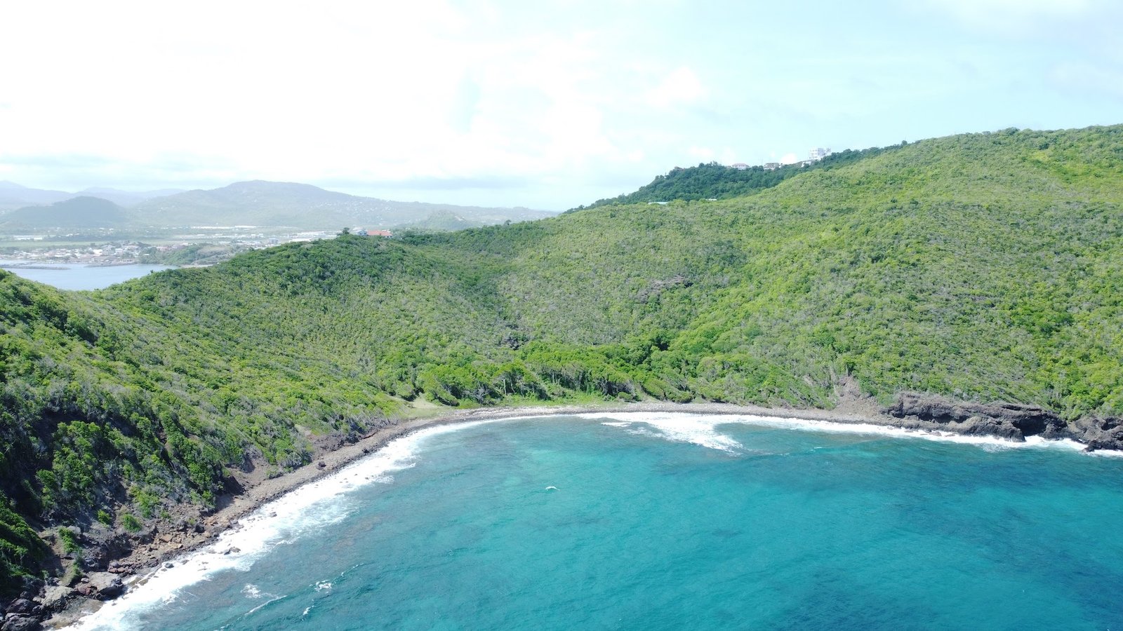 Beachfront land in Vieux Fort