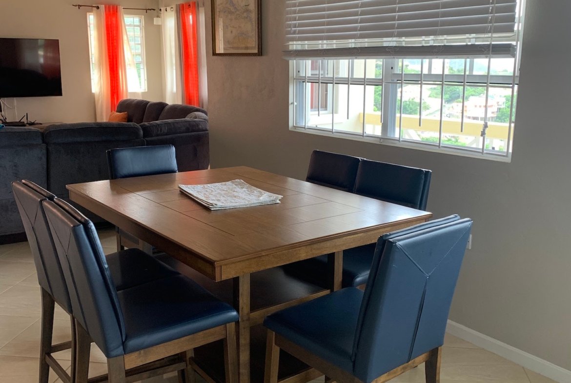 Dining Room of Home for Sale in Esperance Estate, Beausejour Gros Islet