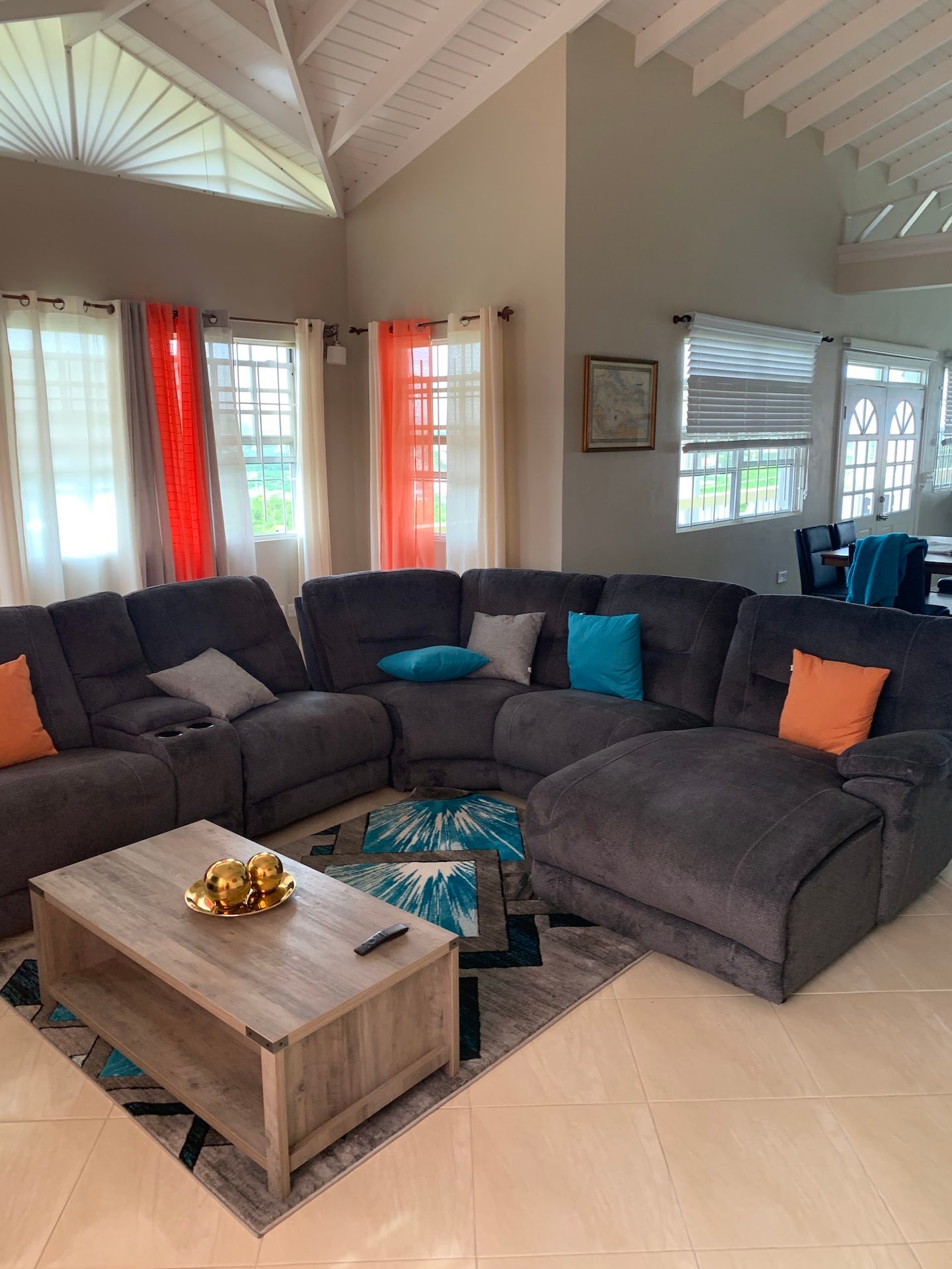 Living Room of Home for Sale in Esperance Estate, Beausejour Gros Islet