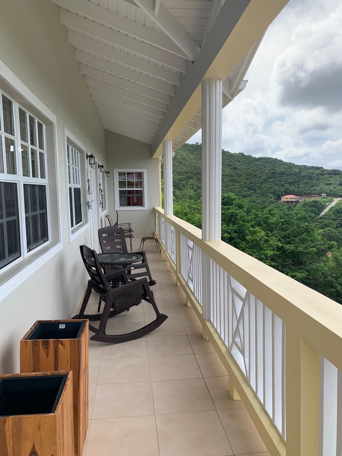 Patio of Home for Sale in Esperance Estate, Beausejour Gros Islet