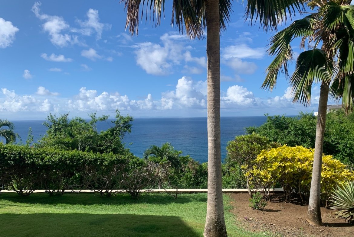 View from Luxury Home for Sale in Cap Estate Saint Lucia