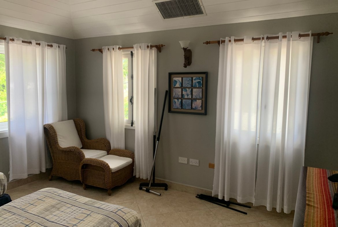 Bedroom Of Luxury Home for Sale in Cap Estate Saint Lucia