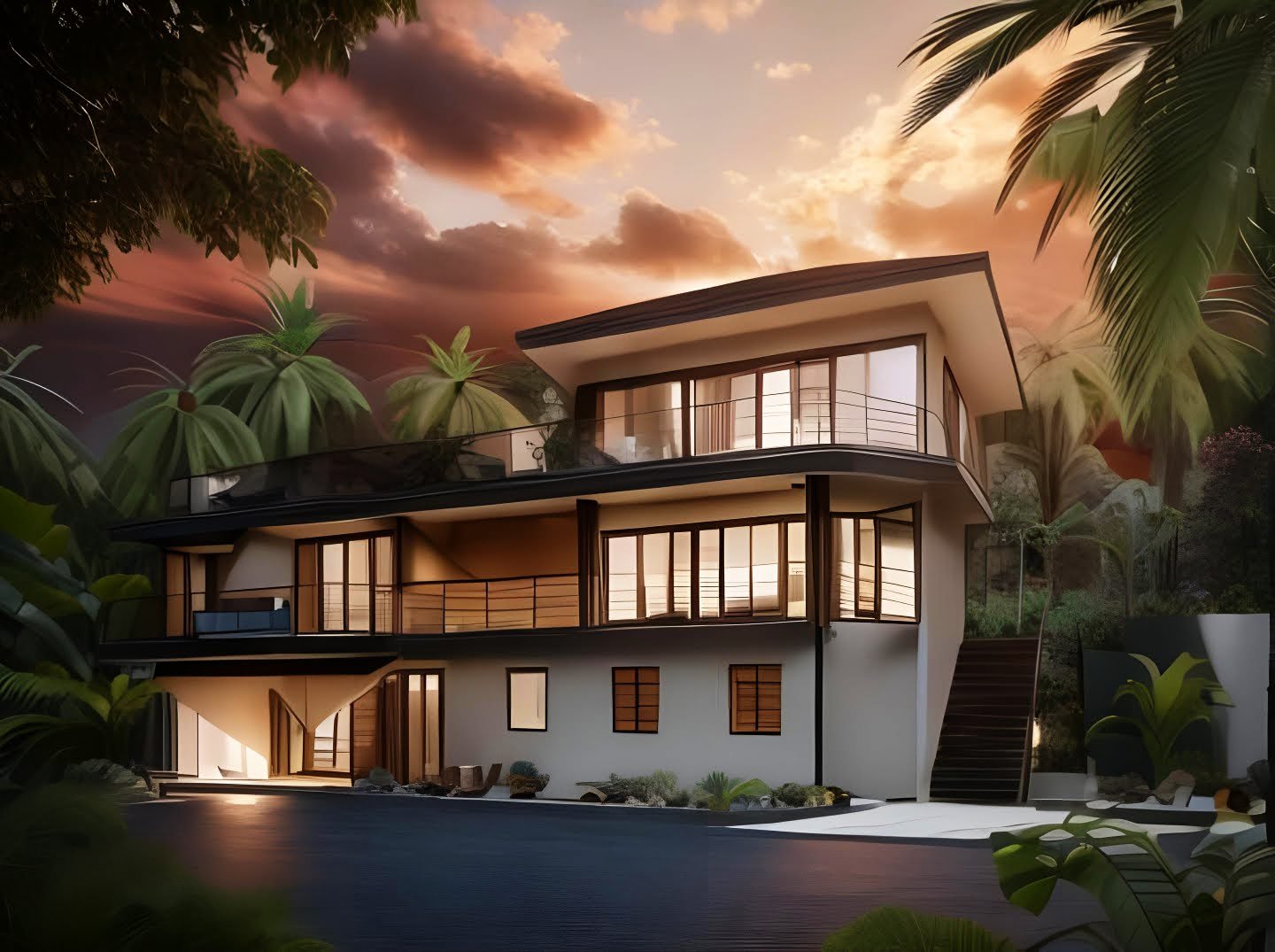 Rendering of Luxury Home for Sale in Saint Lucia