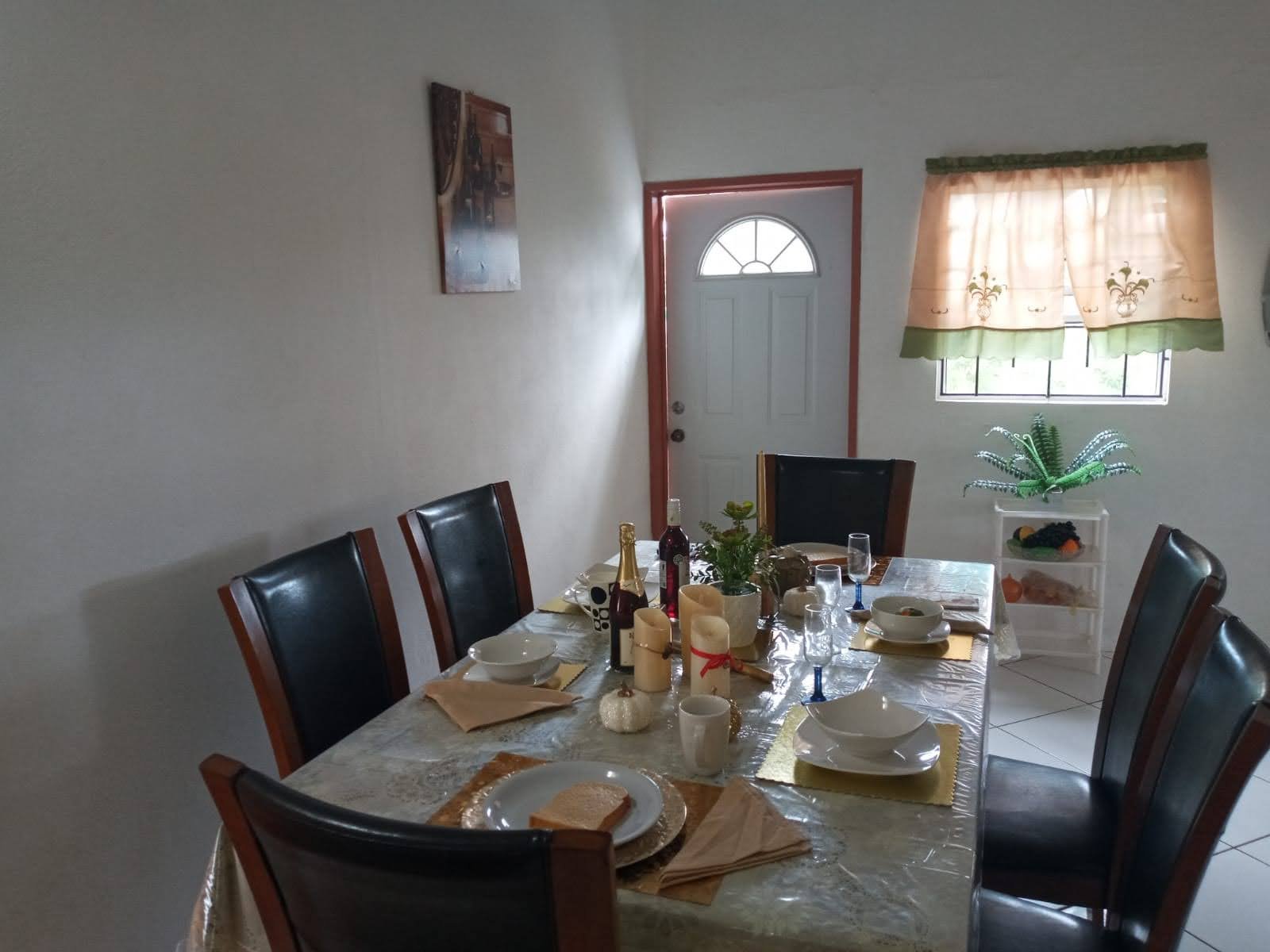 Dining Room of Home for Sale in Augier, Laborie Saint Lucia