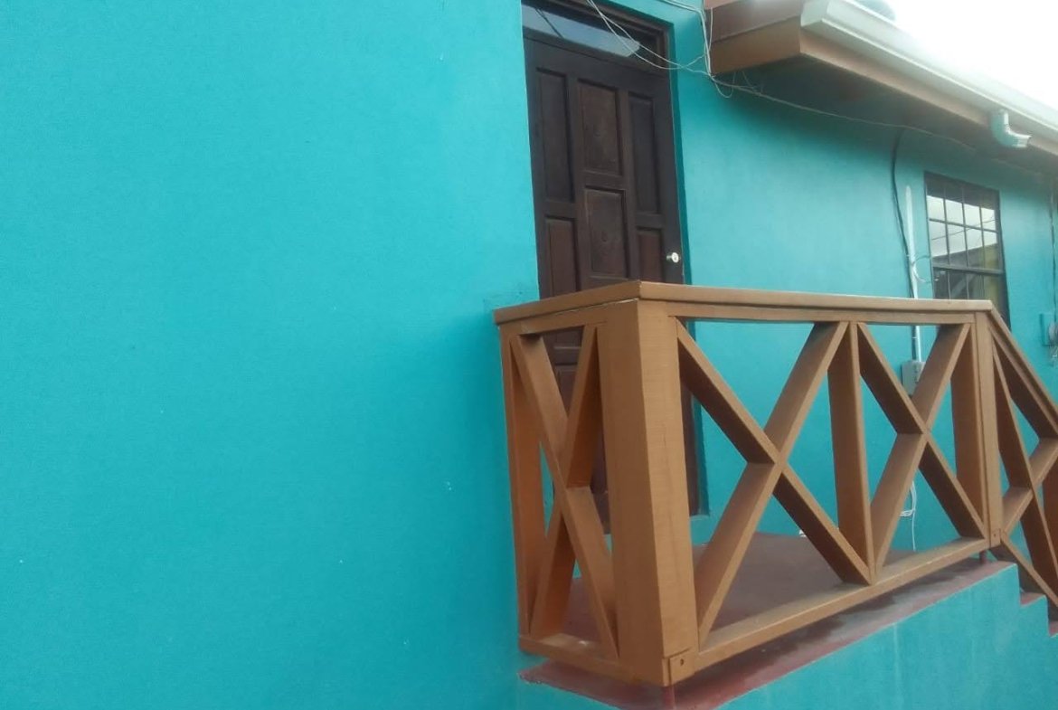 Entrance of Perfectly Located Home For Sale In Rodney Bay