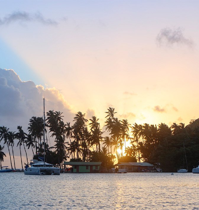 Marigot Bay Golden Hour