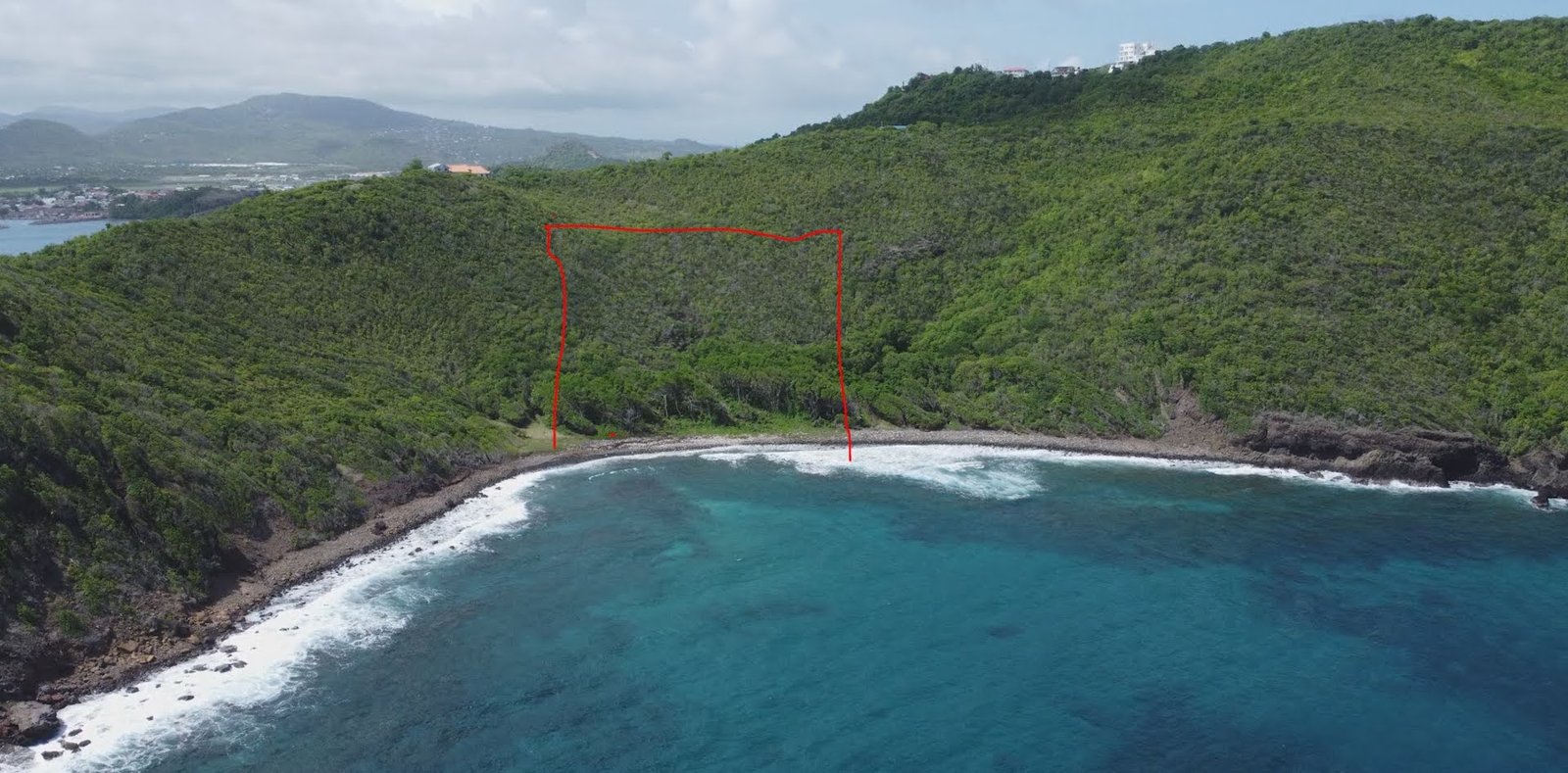 15 acres of land for sale in Vieux Fort