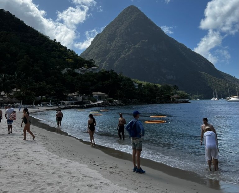 Jalousie Beach in Saint Lucia