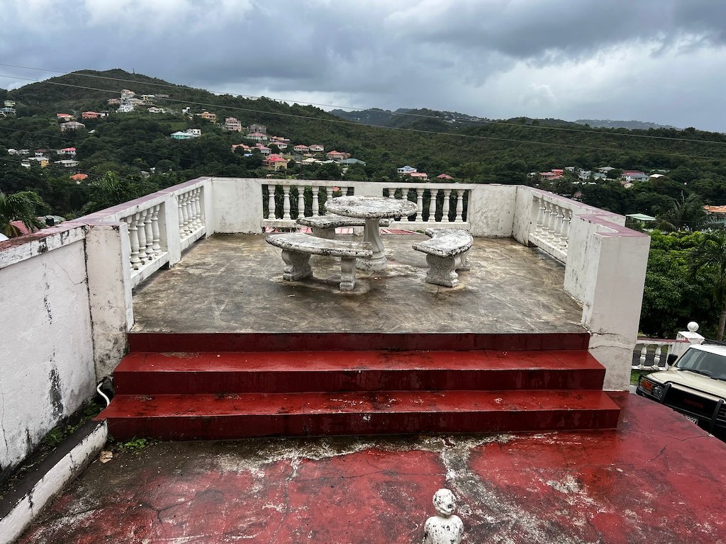 Patio of 2 Story Home for Sale in Corinth