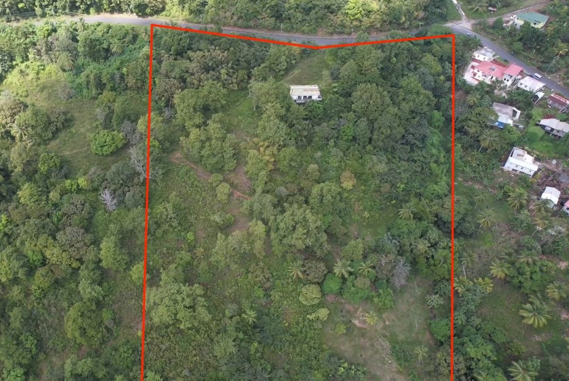 Large Land Lot for Sale in Vieux Fort