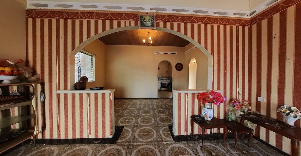 Dining Room of Fixer Upper Home for Sale in New Extension, Micoud