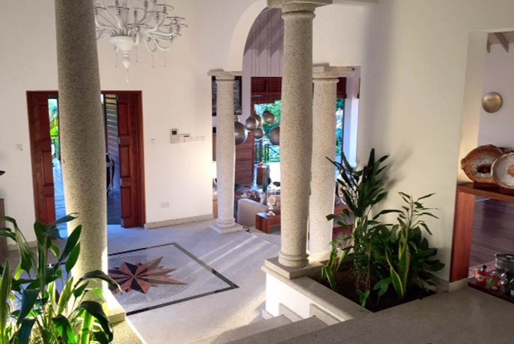 Lobby of Luxury Villa For Sale in Marigot Bay, Saint Lucia
