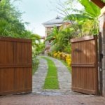 Gates of Luxury Villa For Sale in Marigot Bay, Saint Lucia