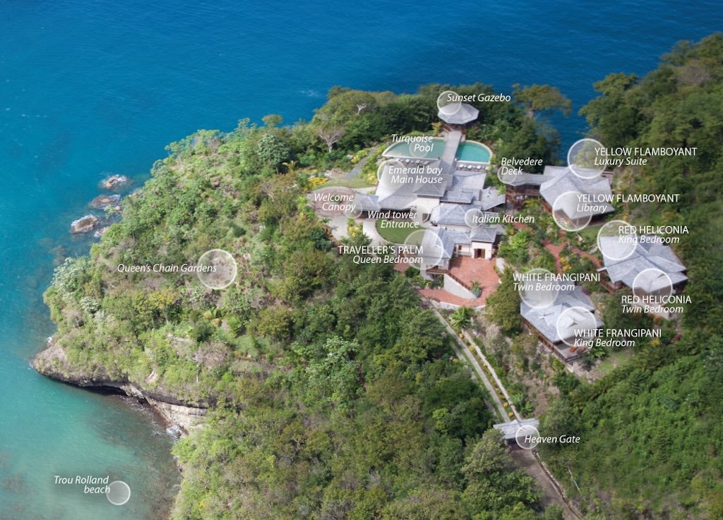 Luxury Villa For Sale in Marigot Bay, Saint Lucia