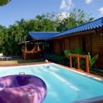Home with large Jacuzzi