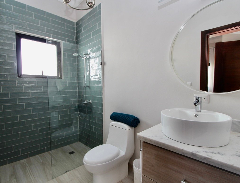 Bathroom of Sosua Ocean Village Apartment For Sale in Dominican Republic
